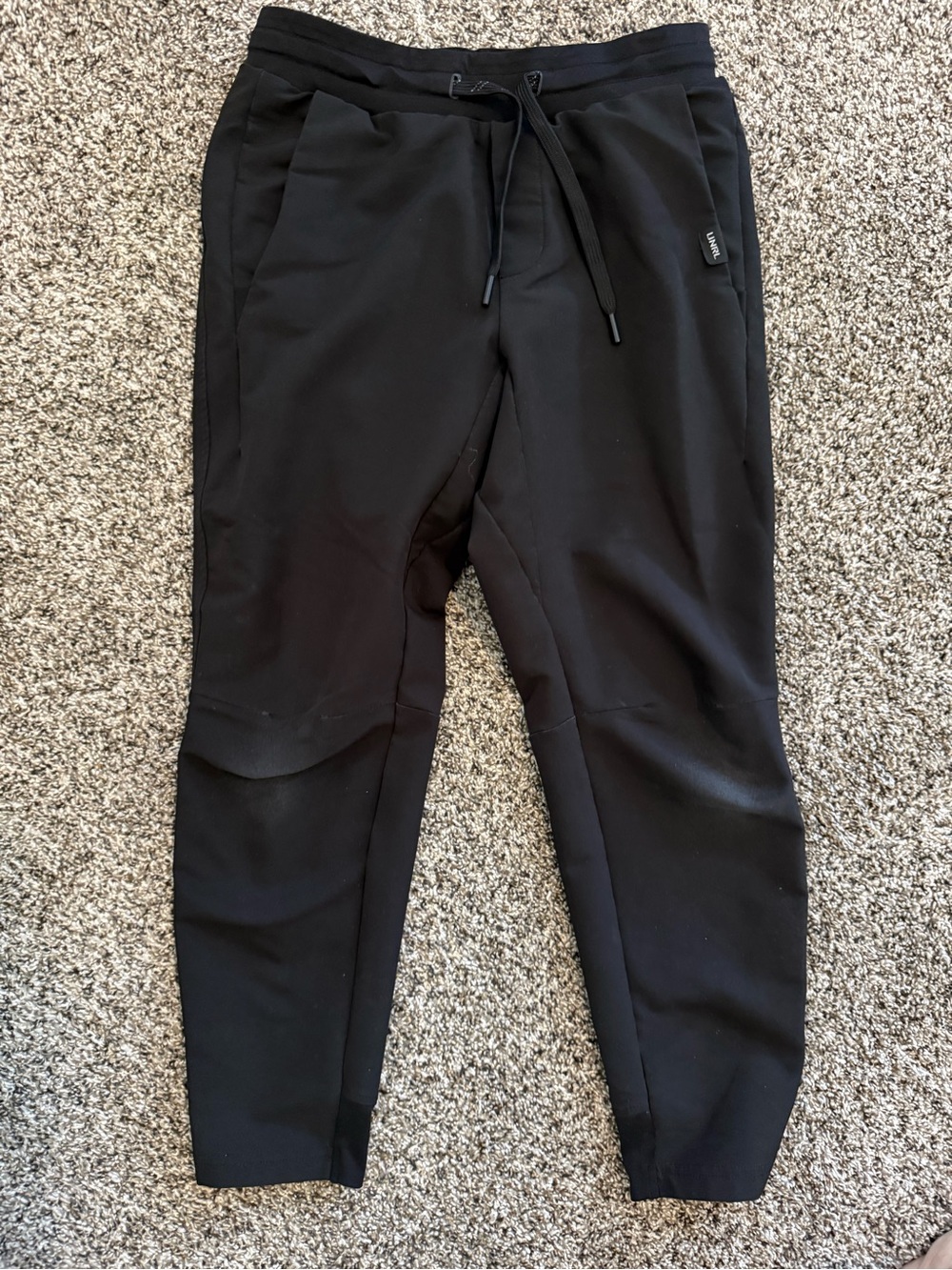 UNRL boys pants Size Medium Black Pants with Drawstring
